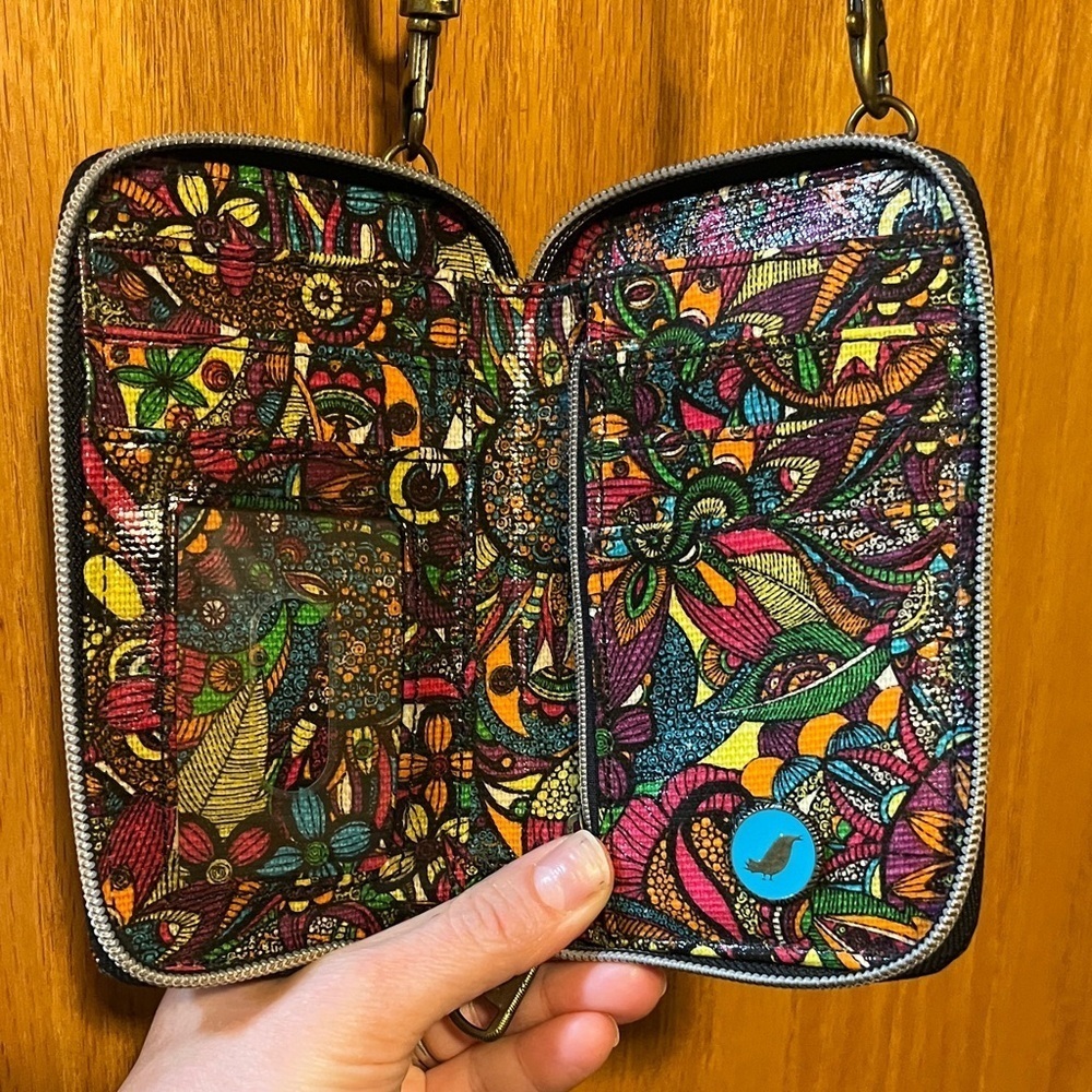 Sakroots Vibrant Multicolor Wristlet - Picture 6 of 9